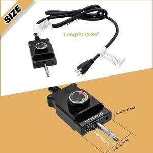 Adjustable Thermostat Controller Probe Cord for Masterbuilt Analog Electric